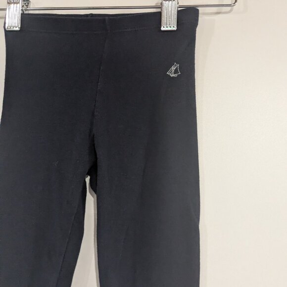 Petit Bateau Basic Leggings Tights Navy Blue Size 5 - Picture 2 of 4